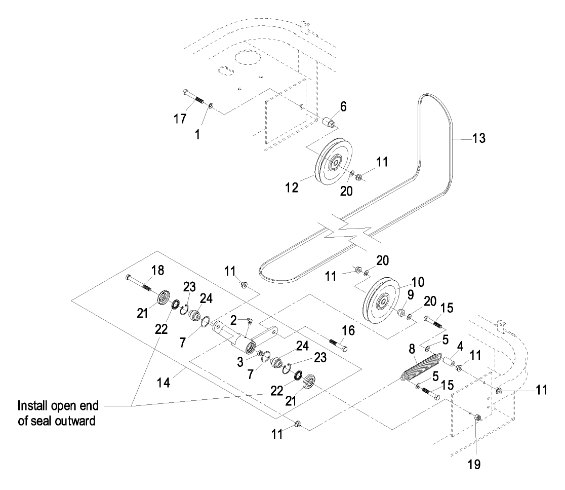 Toro Blower Accessories EXmark UltraVac Ultra Vac Bagger OEM