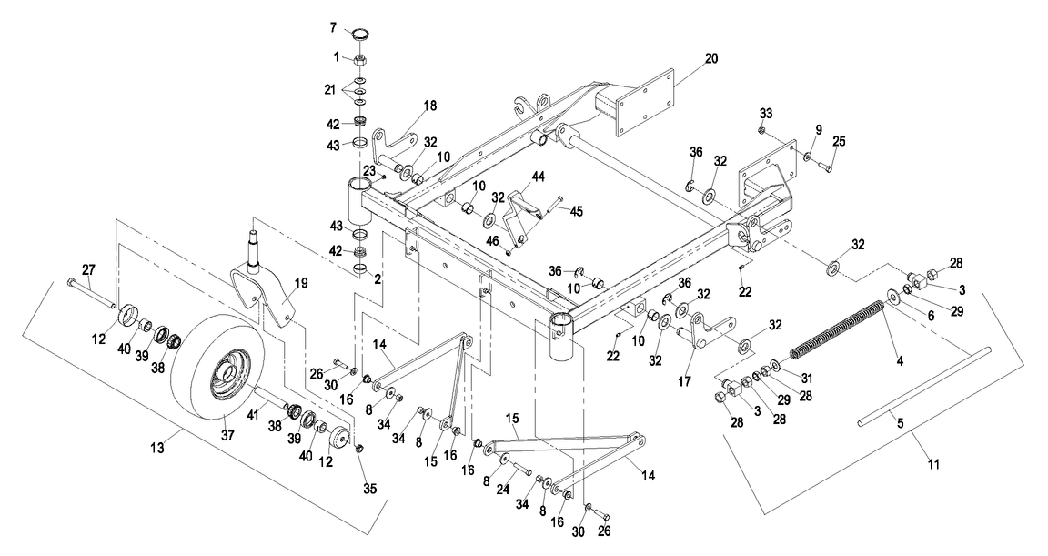 k5s23ページ Front Frame Group | Exmark