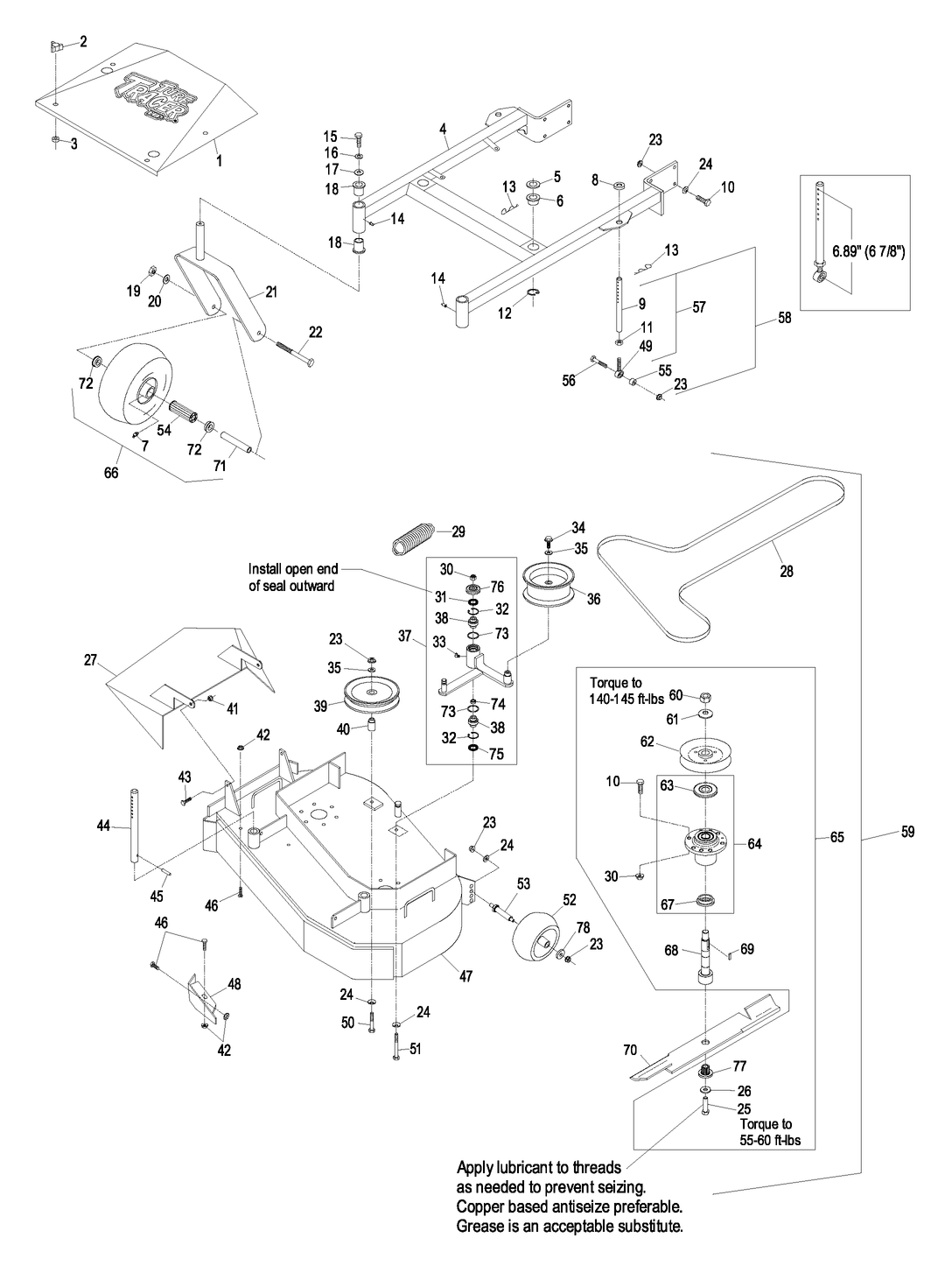 Exmark Mower and Parts Diagrams | Exmark