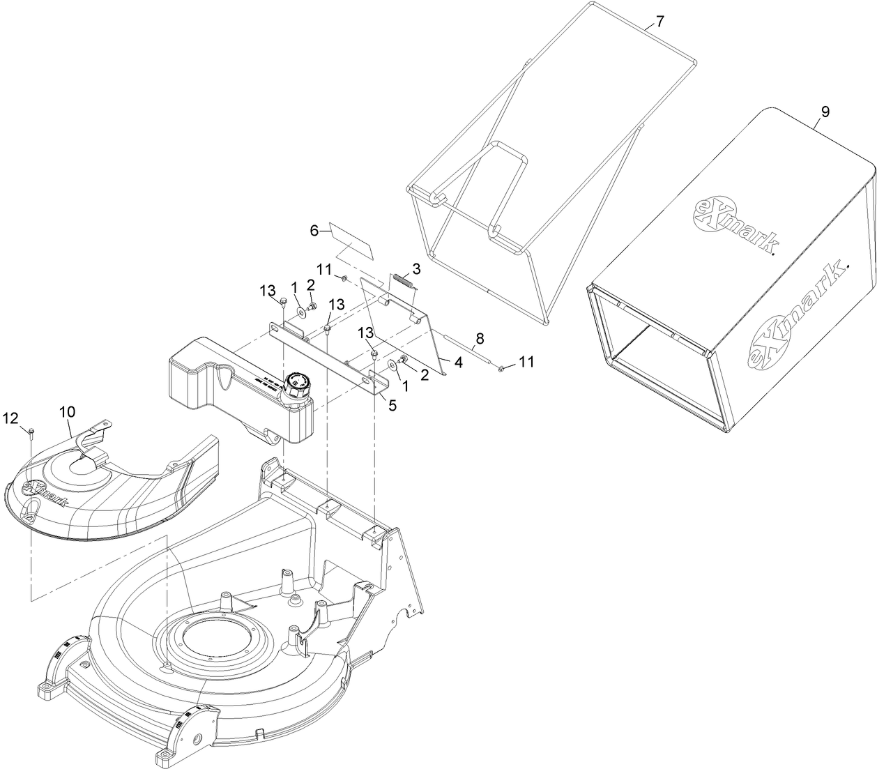 Exmark Mower and Parts Diagrams | Exmark