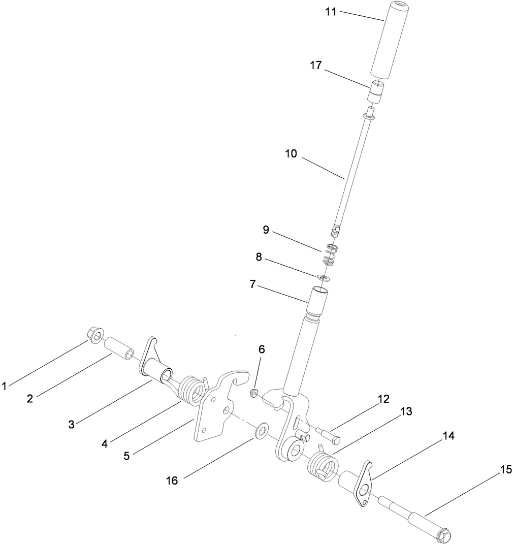 kanna専用 #11 Brake Handle Assembly No. 116-1878 | Exmark