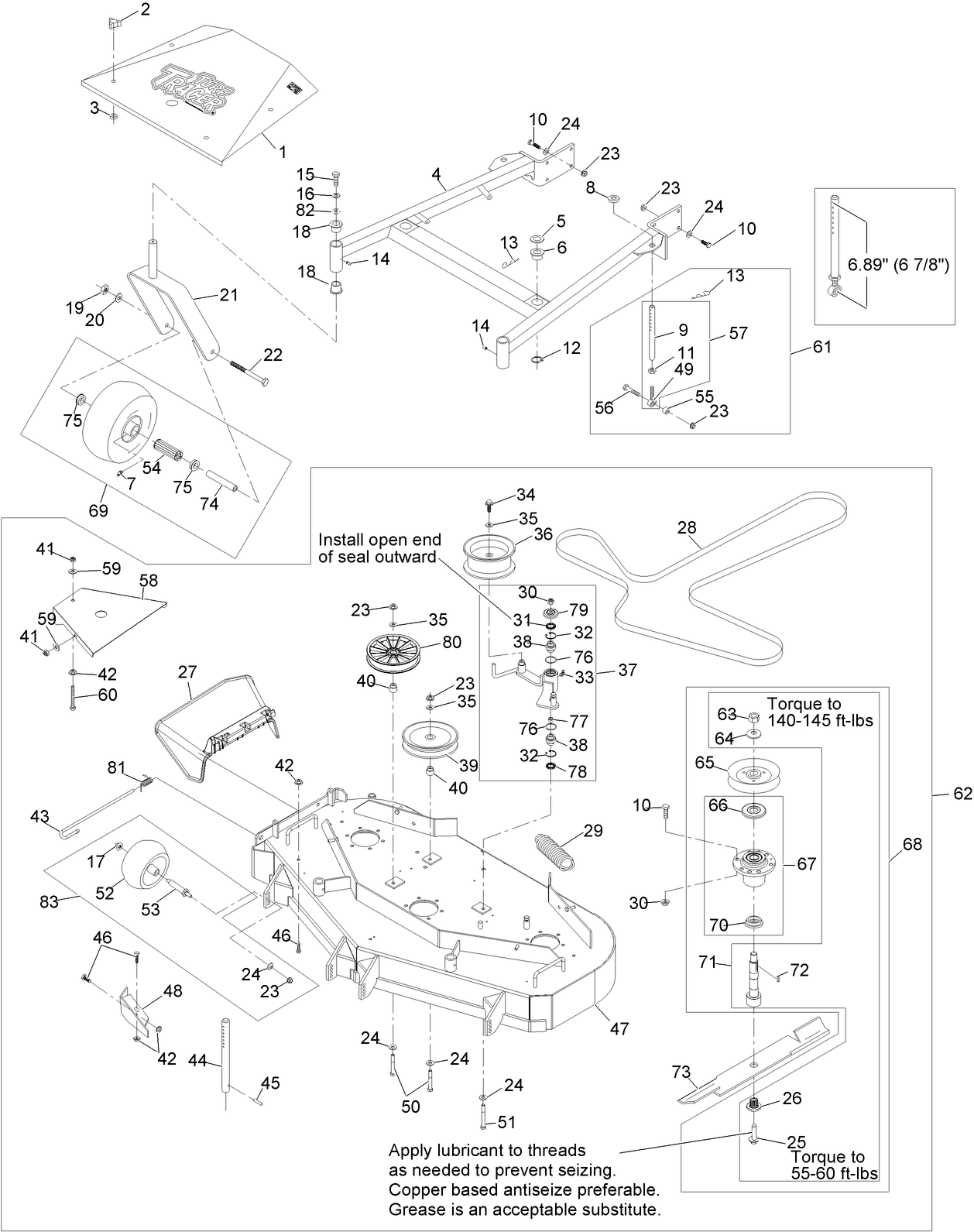 Exmark Mower and Parts Diagrams | Exmark
