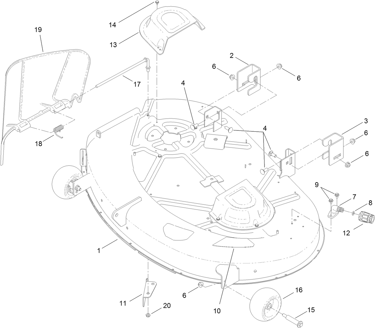 42 Inch Deck Assembly | Exmark