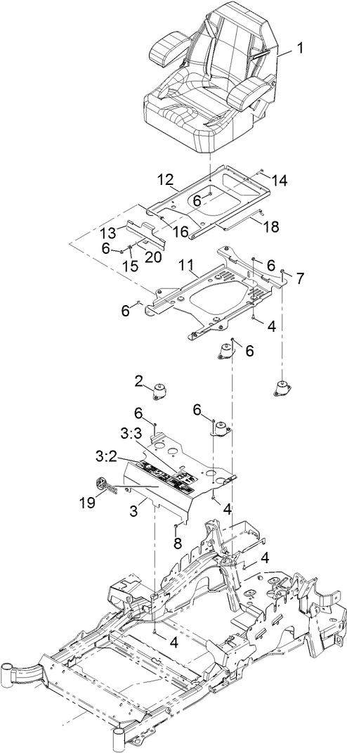 Seat Assembly | Exmark