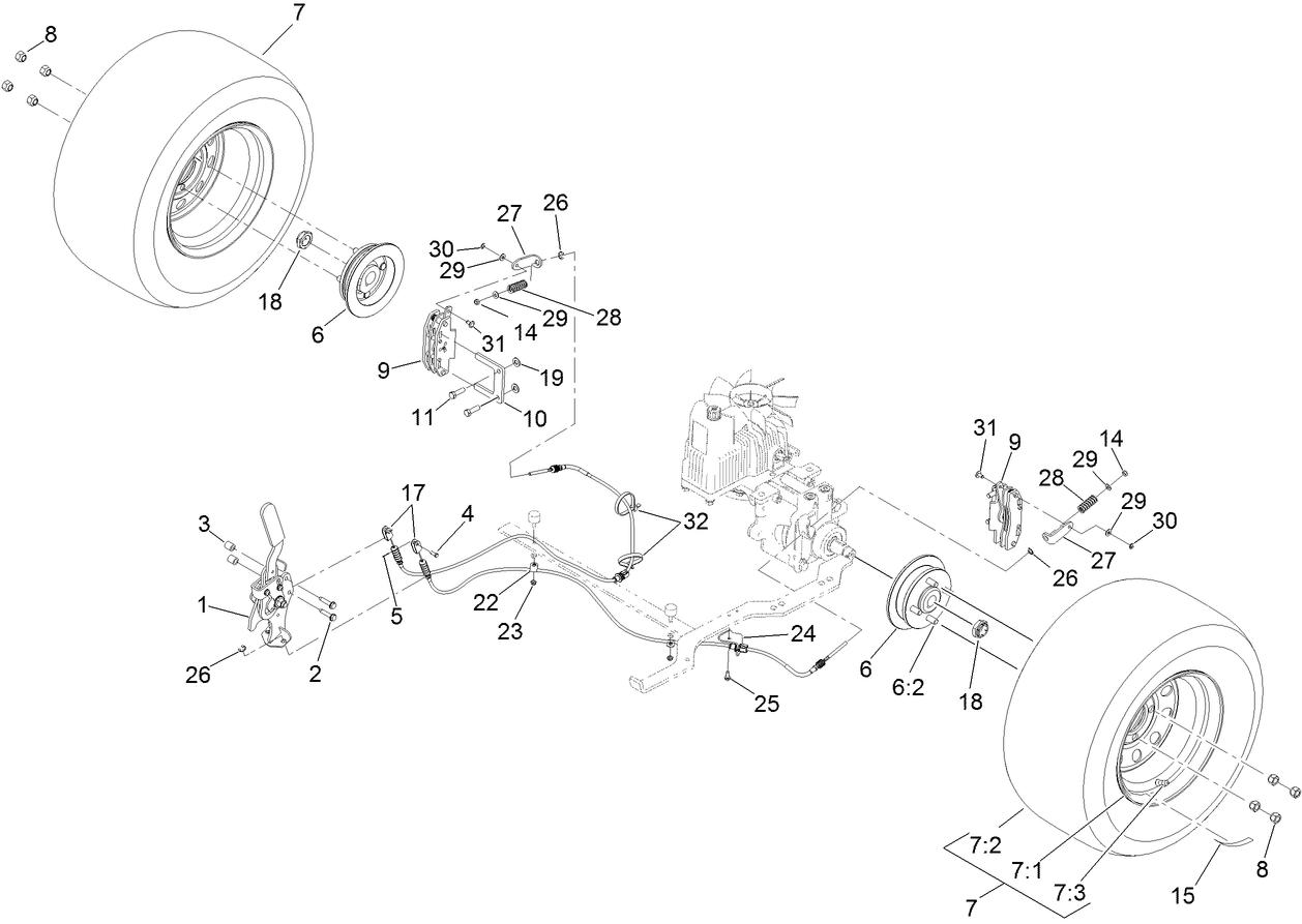 やしょー Exmark Lazer Z E-series Brake Caliper (109-2889) for sale