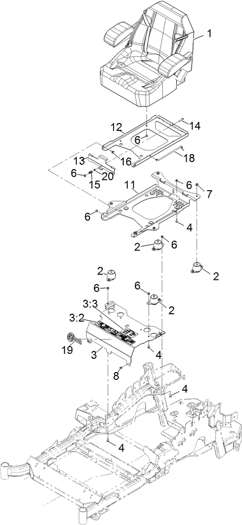 Seat Assembly | Exmark