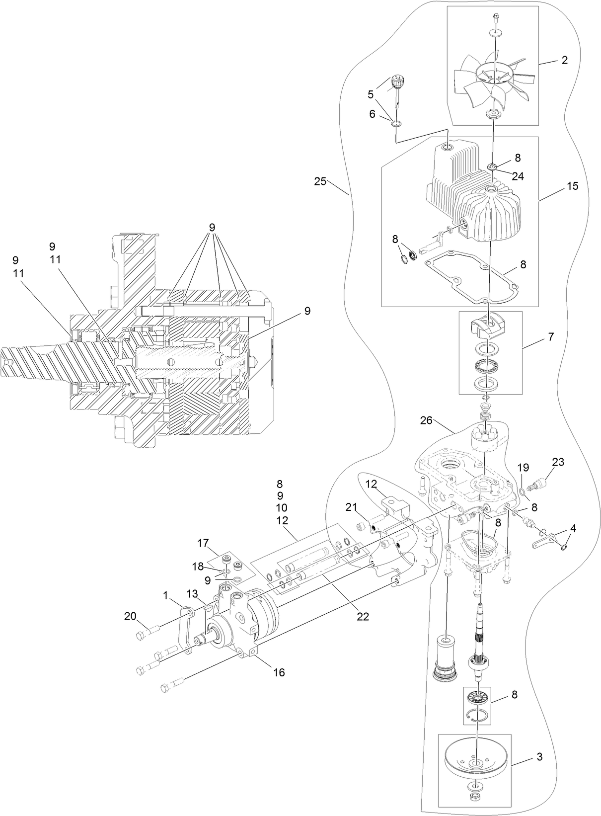 Mog分 Exmark Lazer Z X-Series Mower | Model LRX993EBX726Q1