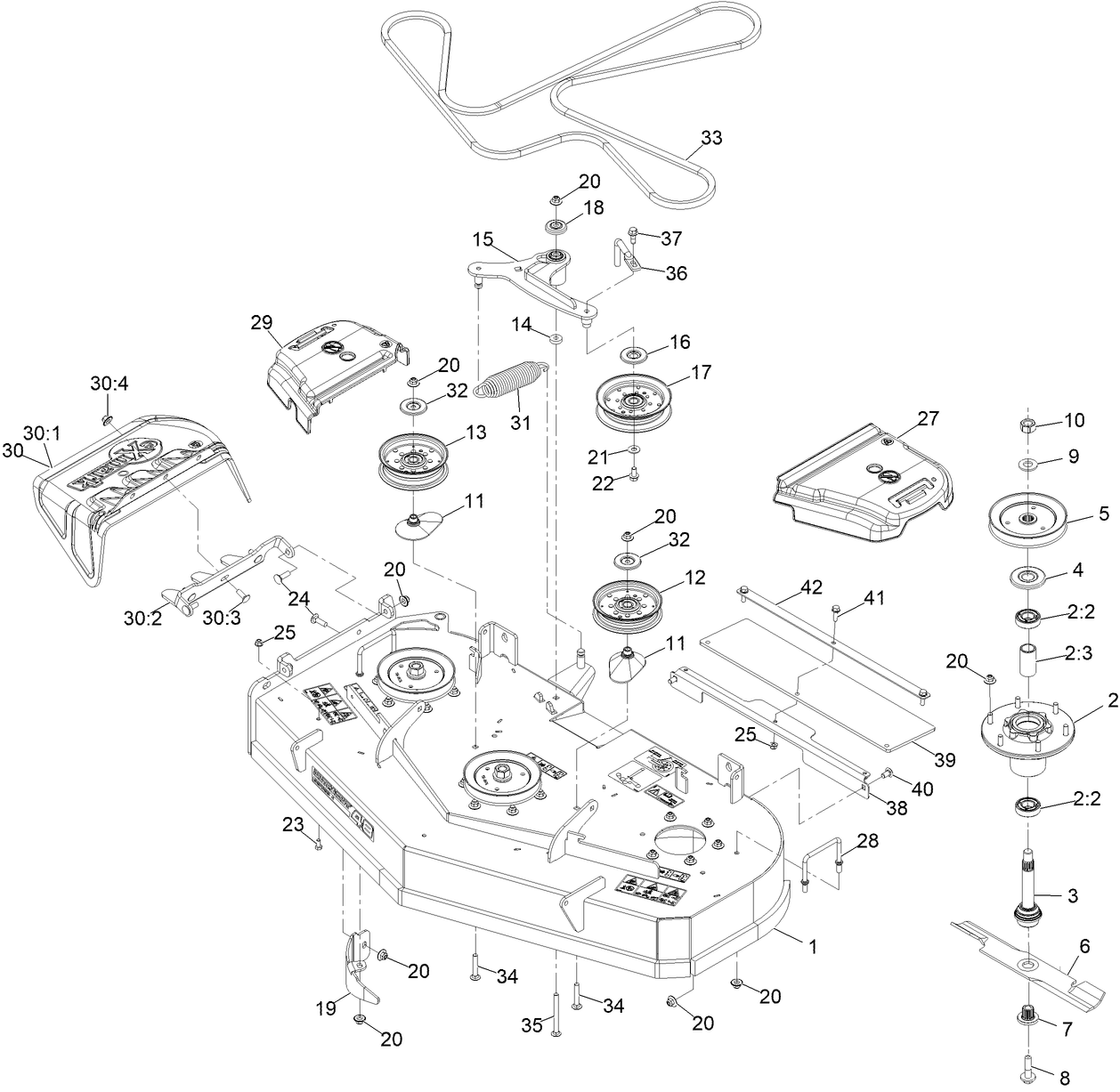 パーツ firststar Amazon.com : ATRACYPART Mower Deck Spindle Assembly Fit for Exmark