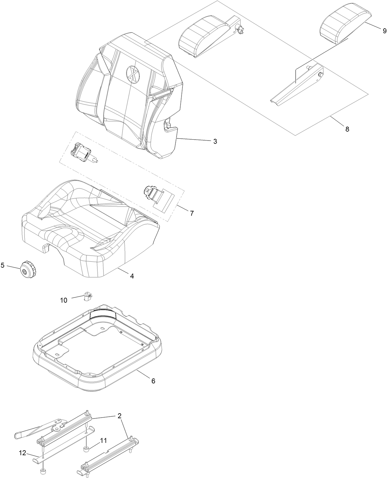 みページ Exmark Mower and Parts Diagrams | Exmark