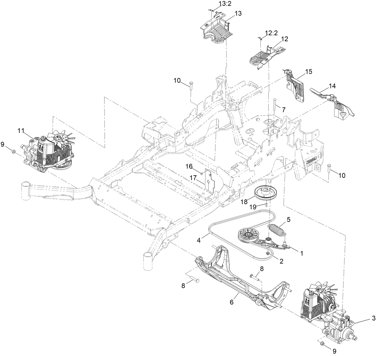 Li0ページ Hydraulic Assembly | Exmark