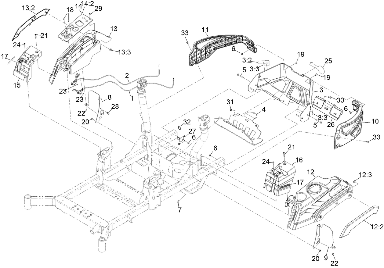 Control Panel Assembly | Exmark