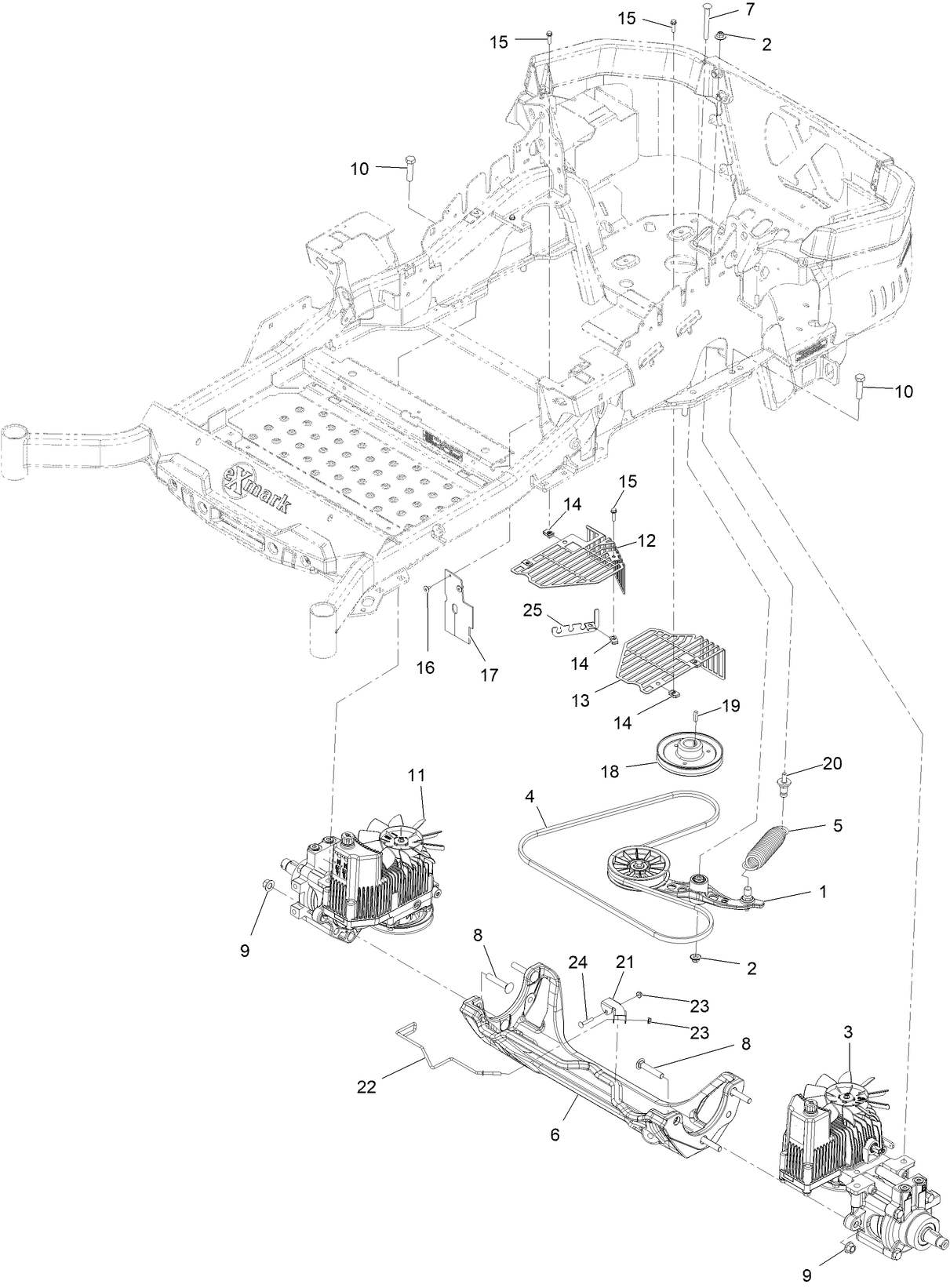 Equipment and Parts Diagrams | Exmark